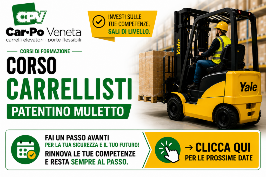 Nuove date corsi carrellisti disponibili